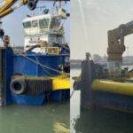 ASL Bulan- From Multicat Workboat to Working Water Injection Dredger - for DEME in 20 Days