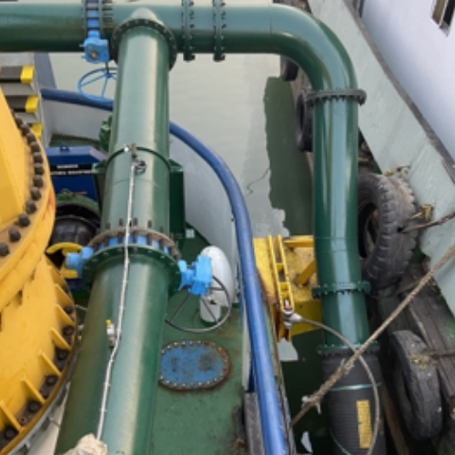 ASL Bulan- From Multicat Workboat to Working Water Injection Dredger - for DEME in 20 Days 1