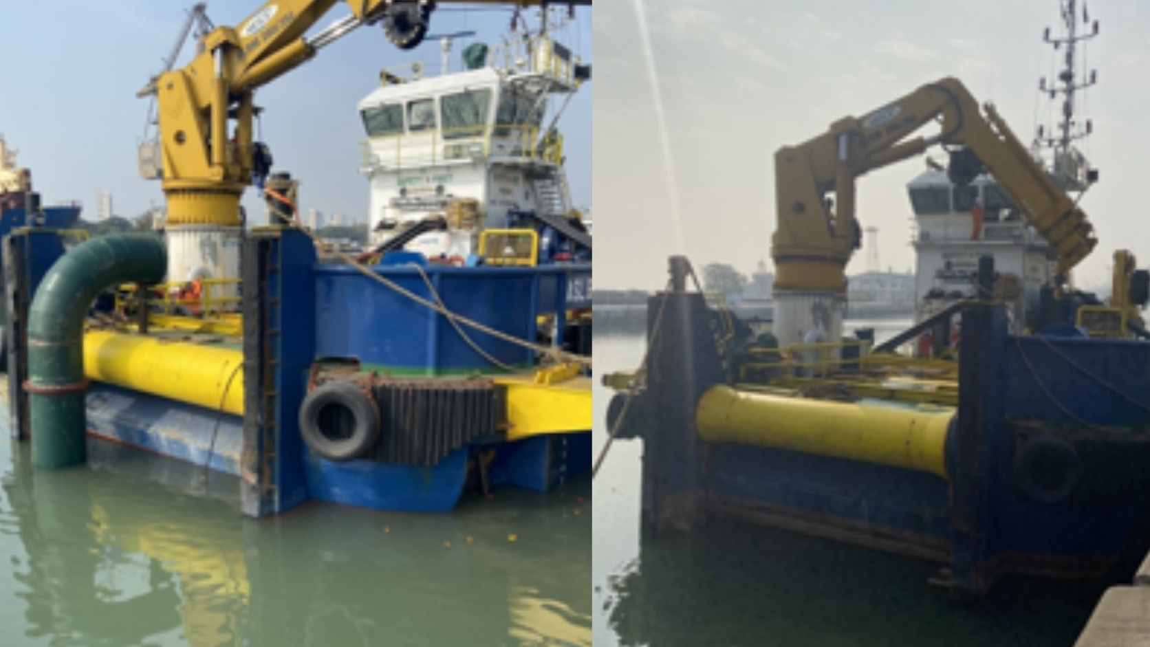 ASL Bulan- From Multicat Workboat to Working Water Injection Dredger - for DEME in 20 Days