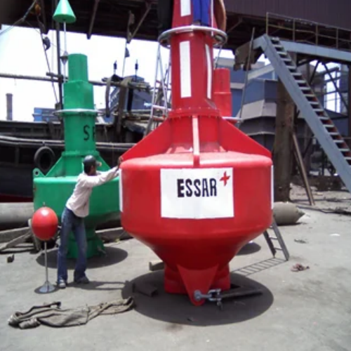 Marking the Hazira Port Channel – Five Buoy Sizes, One Installation 1